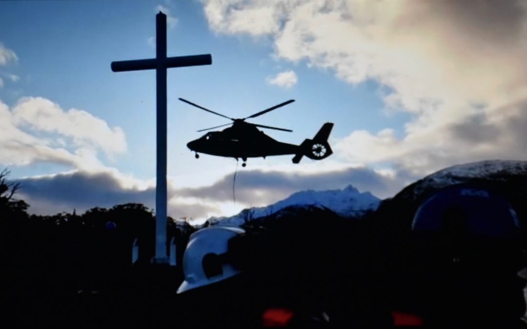 EN BAHIA FORTESCUE | Cruz conmemora primera misa en Chile